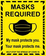 Masks Required Sign