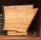 Arkansas Shaped Plaque