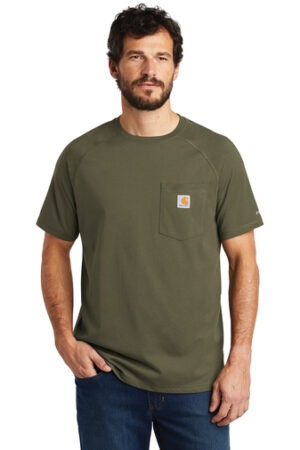 Carhartt Force Cotton Delmont Short Sleeve T-Shirt