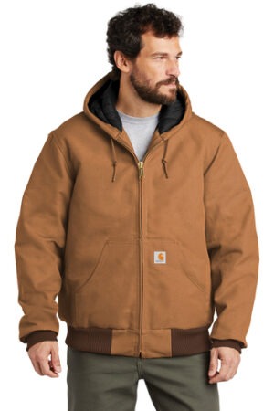 Carhartt Quilted Flannel Lined Duck Active Jacket