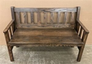 48” Oak Bench