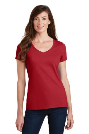 Port & Company® Ladies Fan Favorite™ V-Neck Tee