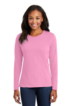 Ladies Long Sleeve Core Cotton Tee