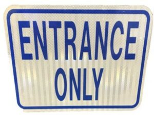 Regulatory And Informational Signs