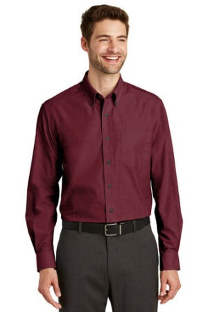 Port Authority® Crosshatch Easy Care Shirt
