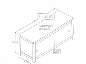 Treatment Table With Doors