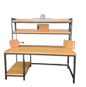 M Series Desk with hutch-1202