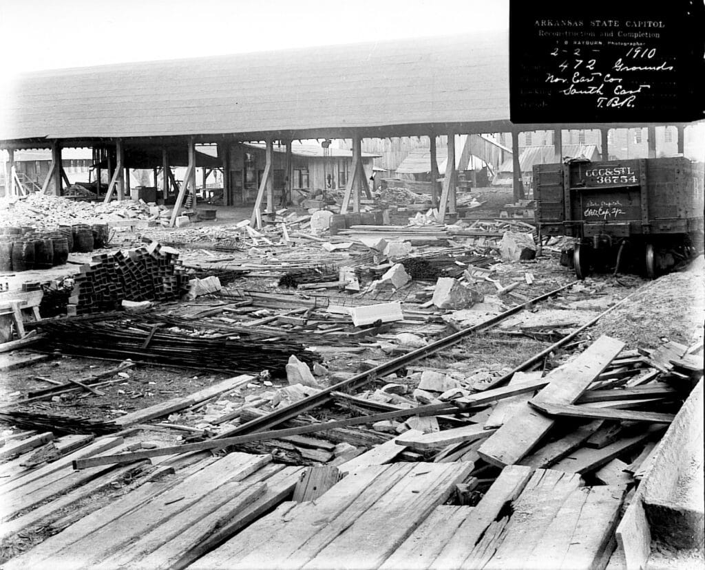 History Images -Grounds Northeast Corner Looking Southeast