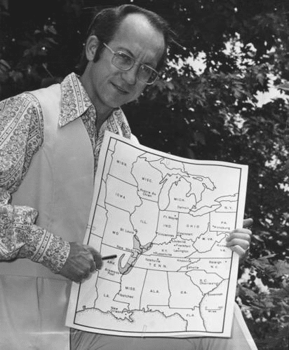 1976 Earthquake Map