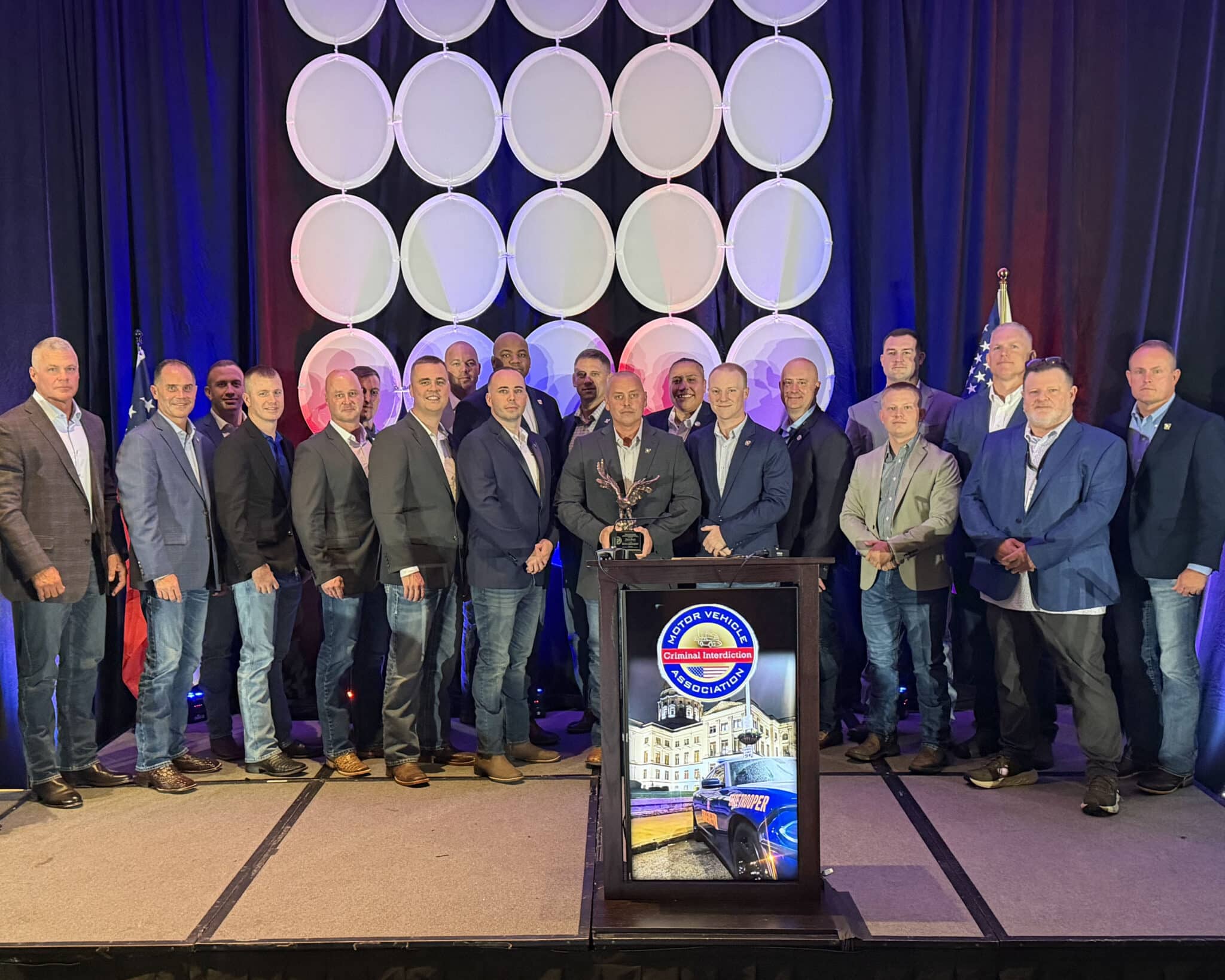 ASP group photo at Motor Vehicle Criminal Interdiction Association Conference, August 2026
