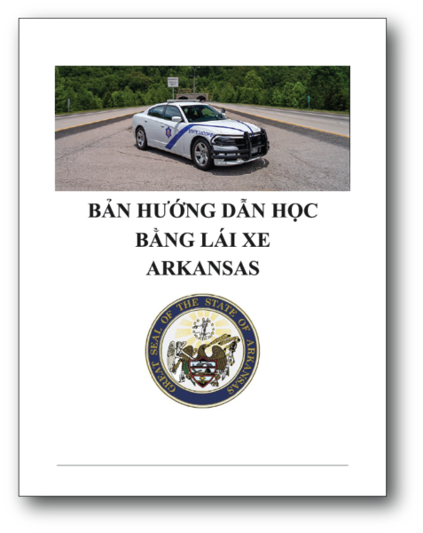 Cover image of Arkansas Driver License Manual Vietnamese Translation