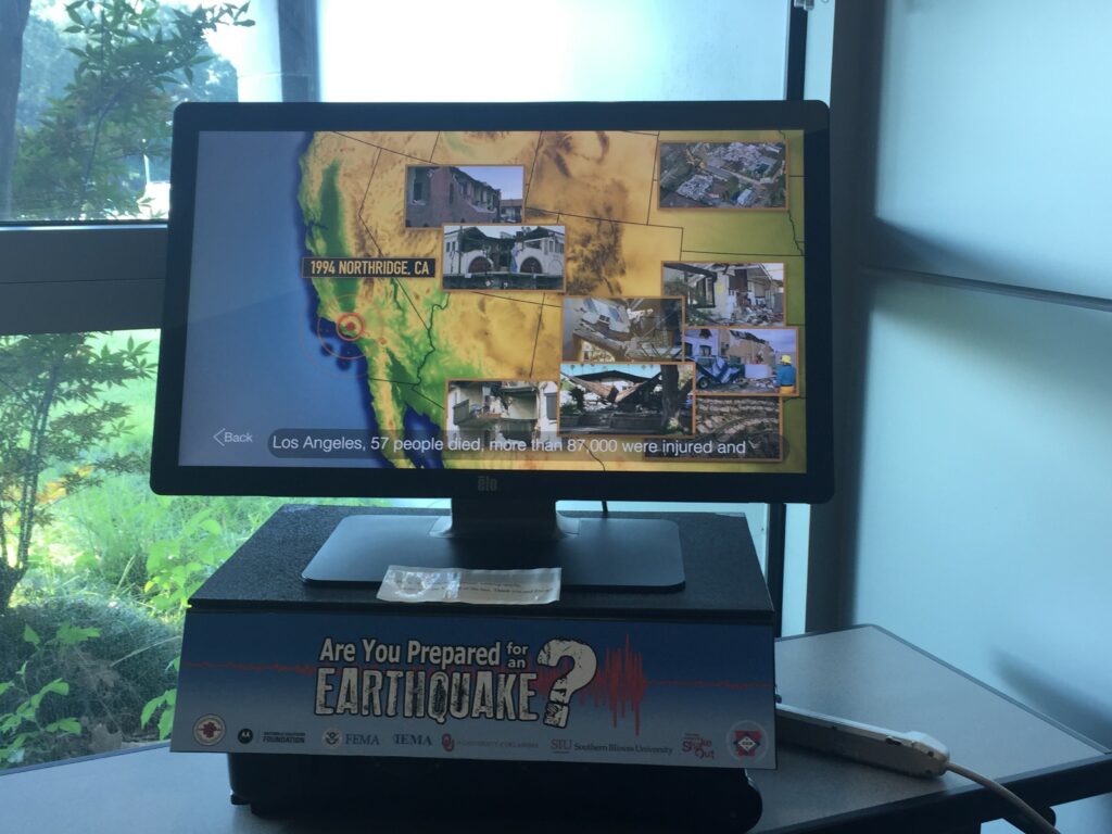 Earthquake Kiosk