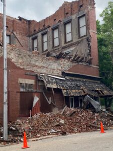 Destroyed Building