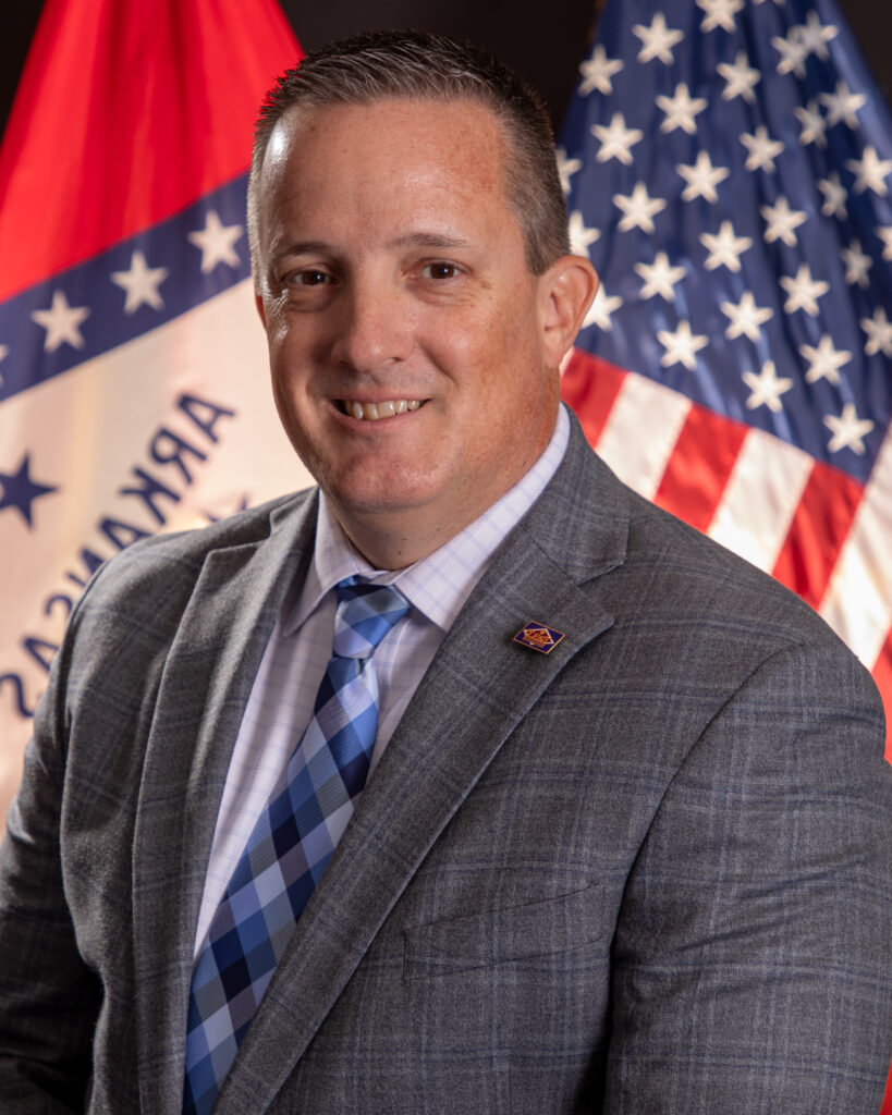 Heath Helton appointed by Governor Sarah Huckabee Sanders to serve as ADLEST director.