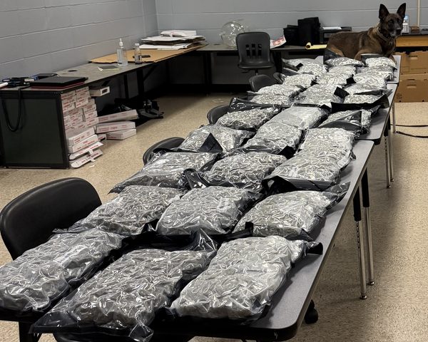 30 lbs. Illegal Marijuana
Pope County – I-40, 72-MM
September 23, 2026, 2:15 p.m.