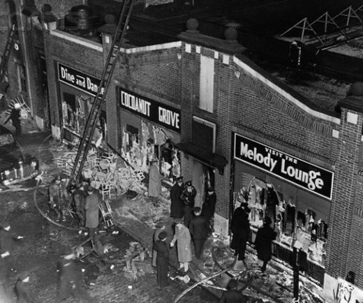 Outside the Cocoanut Grove