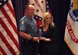 Arkansas State Trooper Dallas Taylor and Attorney General Leslie Rutledge